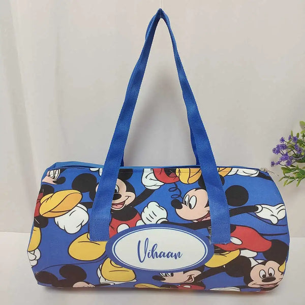 Personalized Cartoon Printed Swimming Duffle Bag for Kids